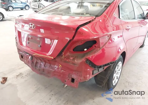 2013 Hyundai Accent Gls from USA, damaged, VIN KMHCT4AE8DU398753